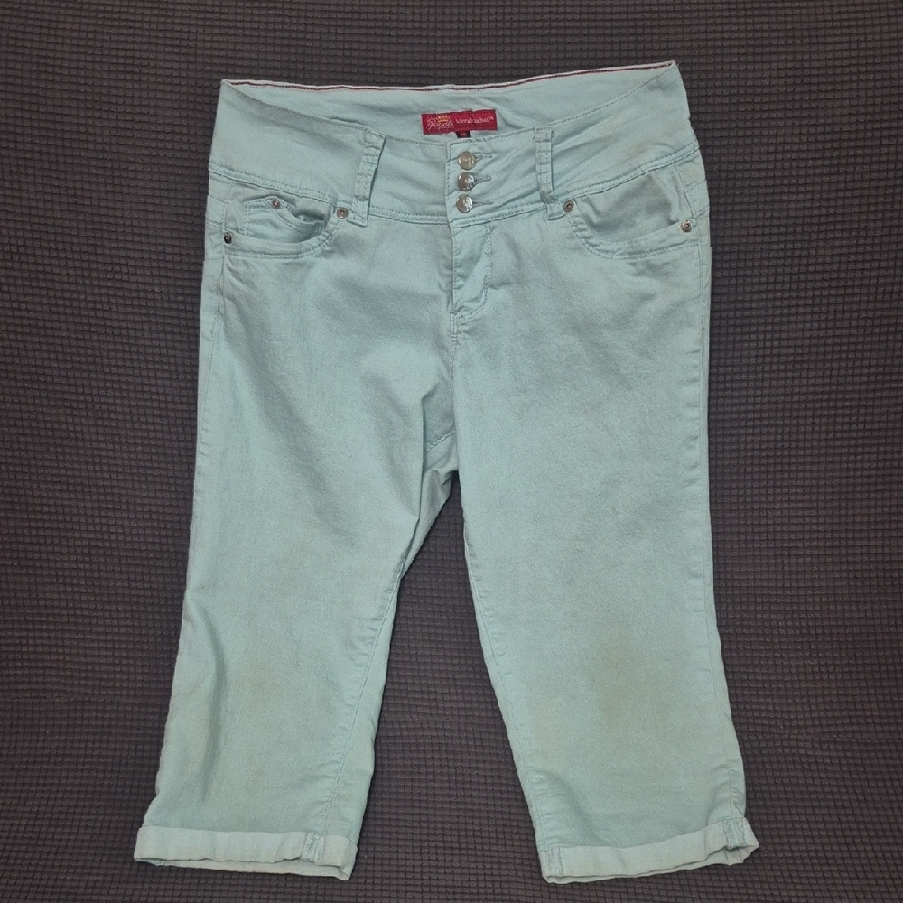 Royalty For Me Blue Ankle Cropped Jeans